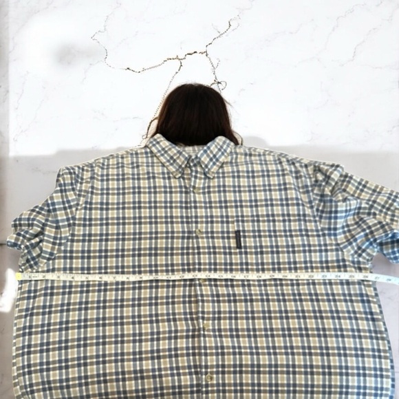 Columbia Sportswear Plaid Short Sleeve Shirt Men’s XXL – 100% Cotton NWT - Picture 3 of 7